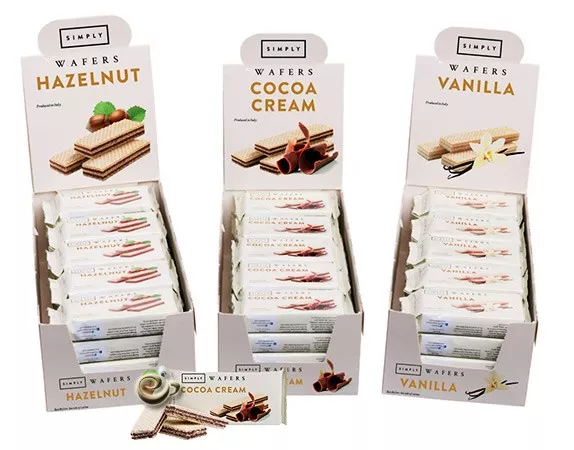 Simply Italian Wafers x 20 - Coffee Supplies